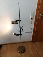 MIWI Stehlampe mit 2 Leuchten, messingfarben, Vintage Weilimdorf - Hausen Vorschau