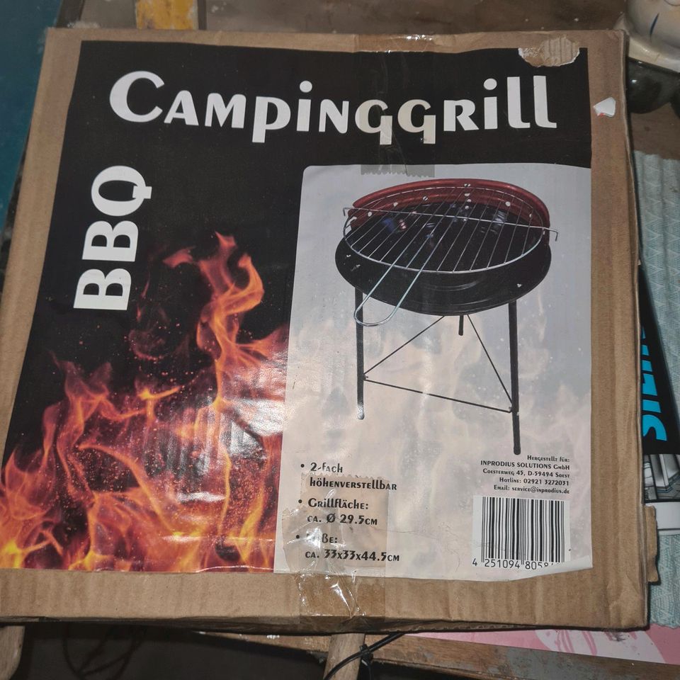 Bbq grill Festival Campinggrill neu in Schonungen