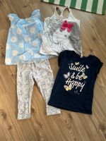 Tshirts / Top / leggings Paket Mädchen 128 Sommer Hessen - Großkrotzenburg Vorschau