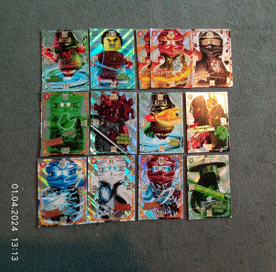 Lego Ninjago Karten Konvolut in Roxel