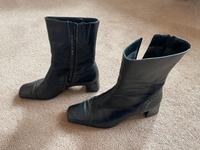 Damenschuhe, Stiefletten, Gabor, Gr. 6, schwarz, Leder Baden-Württemberg - Balingen Vorschau