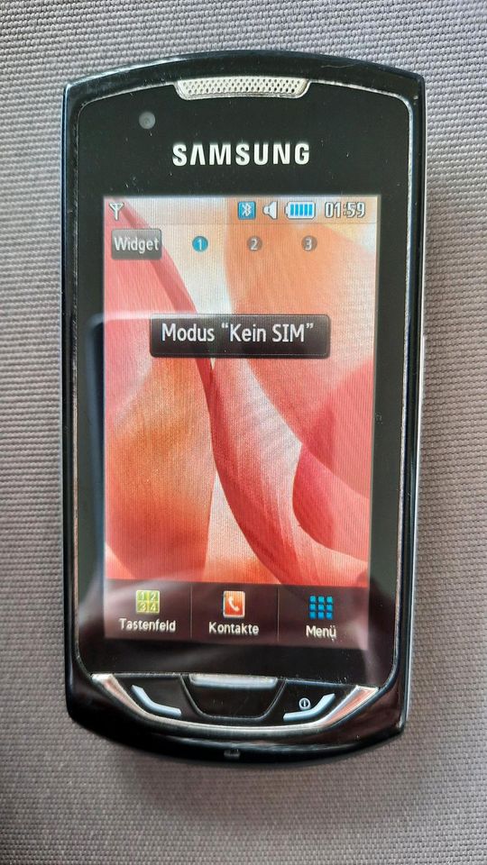 SAMSUNG - Handy Samsung Monte GT-S5620 Deep Black in Remshalden