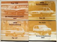 4 x Fiat Betriebsanleitung - Fiat 127 - 128 - 132 - Fiat Panda Hessen - Hattersheim am Main Vorschau