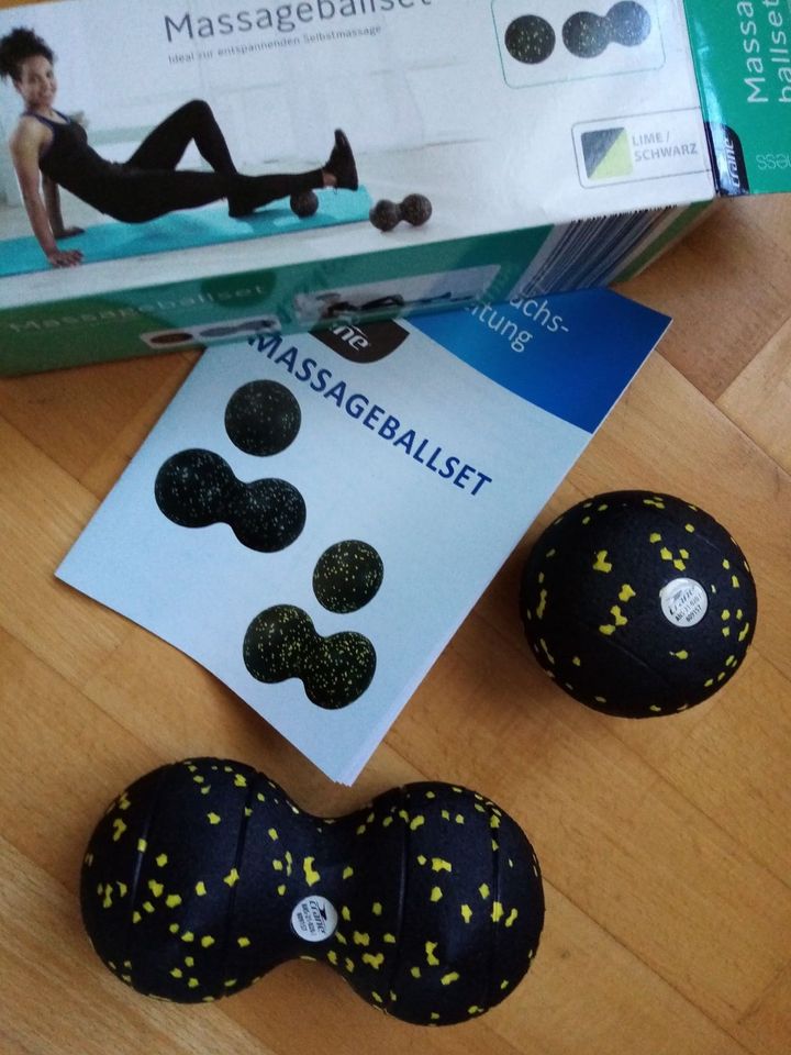 Massage Ball 2-er Set Faszien Massagebälle neu ovp crane in Ransbach-Baumbach