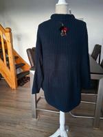 Tommy Hilfiger Poncho,Pulli,Strick,XS,blau Wuppertal - Oberbarmen Vorschau