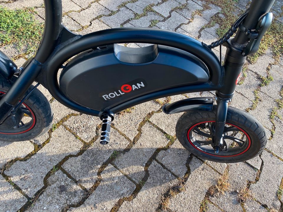 Rollgan E-Scooter 25 km/h Tausch gegen E-Scooter mit Zulassung in Vellberg