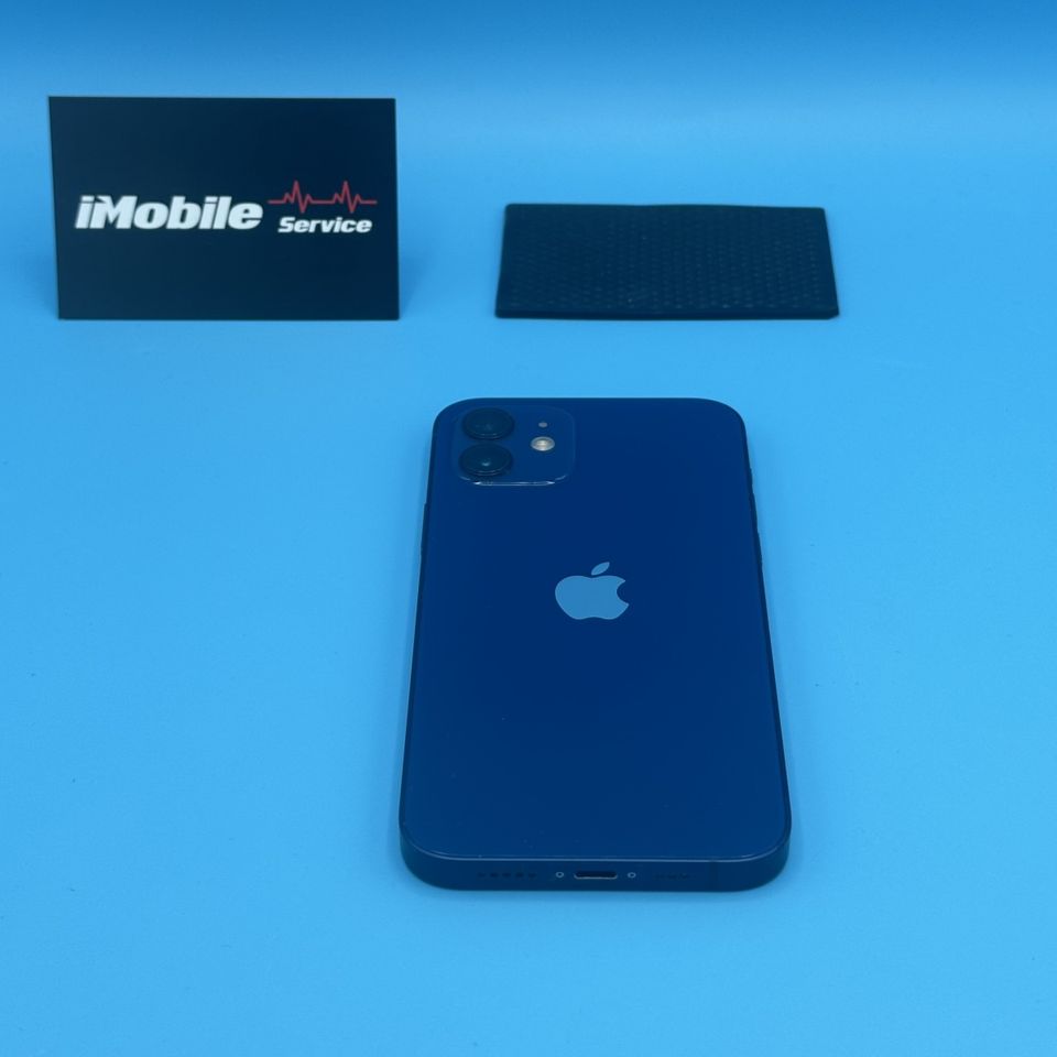 ⭐️ iPhone 12 128GB Blau Akku.: 86% Gebraucht N146 ⭐ in Berlin