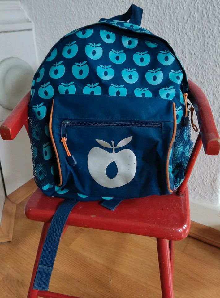 Smafolk ❤️ retro Kinder Rucksack scandi Apfel blau Kindergarten in Hannover