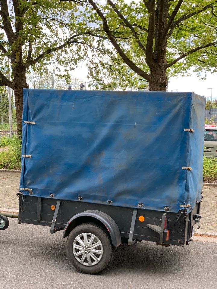Autoanhänger 750kg Anhänger 0.75t tüv 2025 Hochplane spriegel in Essen