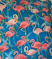 Flamingo Baumwolle amerikanisch Patchwork Stoffe Stoff Farbenmix Bayern - Wartenberg Vorschau