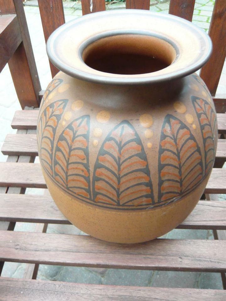 Vintage Keramik Vase von KmK in Fresenburg