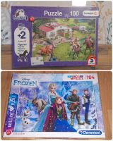 Puzzle Kinderpuzzle "Schleich Pferde" / "Anna und Elsa Frozen" Sachsen - Mittweida Vorschau