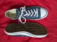 Converse Chucks Flach Leder blau -  Größe 40 - kaum getragen Nordrhein-Westfalen - Herten Vorschau
