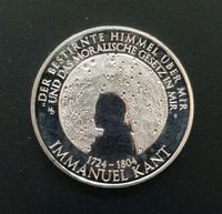 20 Euro Silbermünze Silber 925 Münze IMMANUEL KANT Bayern - Lohr (Main) Vorschau