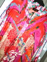 Miss Goodlife Viskose Satin Tunika Kleid Blusenkleid Sommerkleid Bayern - Erding Vorschau