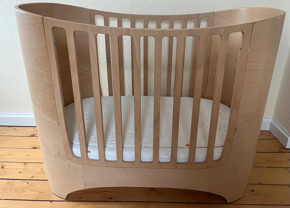 Leander Classic Babybett Kinderbett Gitterbett Buche Holzbett in Naumburg (Saale)