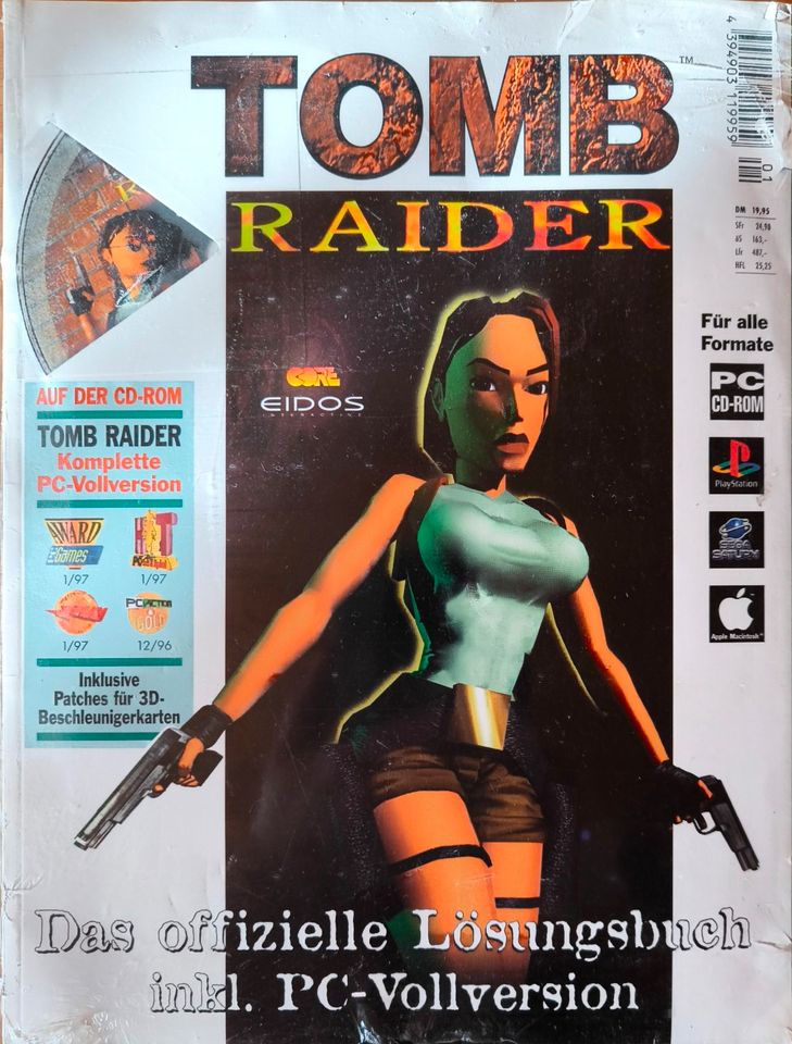 Tomb Raider Lösungsbuch incl. CD in Nördlingen