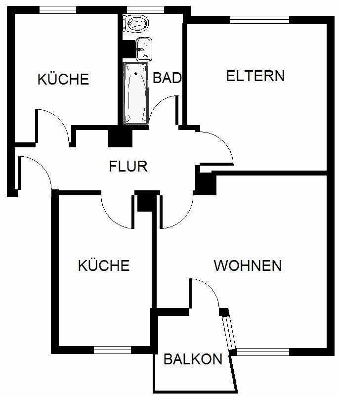Demnächst frei! 3-Zimmer-Wohnung in Gelsenkirchen Scholven in Gelsenkirchen