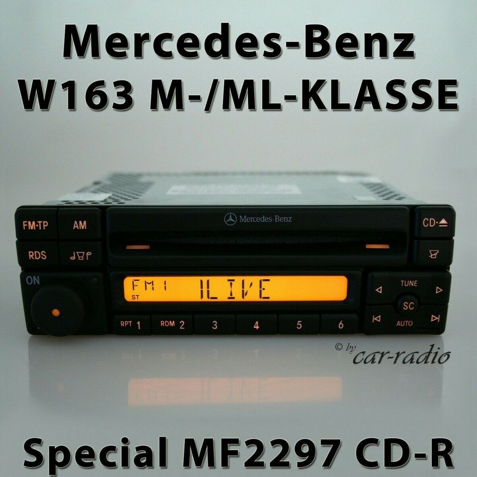 Original Mercedes Special MF2297 CD-R W163 Radio M ML-Klasse RDS in Gütersloh