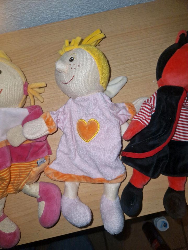 Sterntaler Handpuppen Puppen  Teufel Engel  Prinzessin und Kasper in Ellwangen (Jagst)