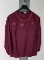 Damen Stretch Shirt ~ von Dress-in ~ bordeaux ~ Gr 48 Nordrhein-Westfalen - Langenfeld Vorschau