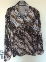 Elegante Pflegeleichte Damen Langarm Bluse, Leoparden Design,3XL Nordrhein-Westfalen - Ostbevern Vorschau