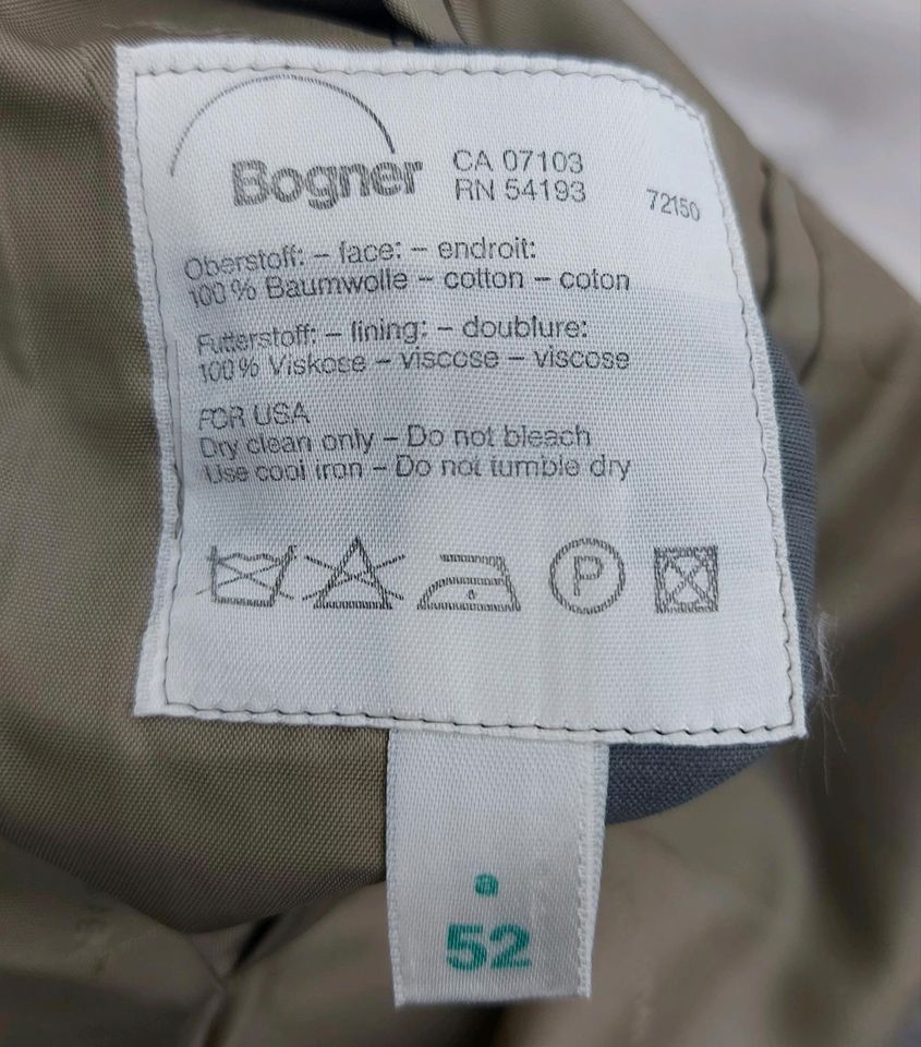 BOGNER Herren Jacke Sakko Gr. 52 Sehr Guter Zustand in Köln