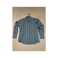 Esprit Herrenhemd Hemd Baumwolle Gr.L blau grau grün gestreift Nordrhein-Westfalen - Monschau Vorschau