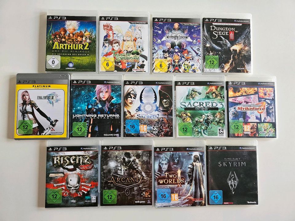 PS3 Spiele Sammlung Paket Sony PlayStation 3 Games Abenteuer RPG in  Nordrhein-Westfalen - Kreuztal | Playstation gebraucht kaufen | eBay  Kleinanzeigen ist jetzt Kleinanzeigen
