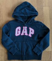 GAP Sweatjacke blau, Schrift in pink/weiß, Größe S (6-7) Pankow - Weissensee Vorschau