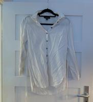 Primark lange Bluse weiß Gr. 32 Berlin - Zehlendorf Vorschau