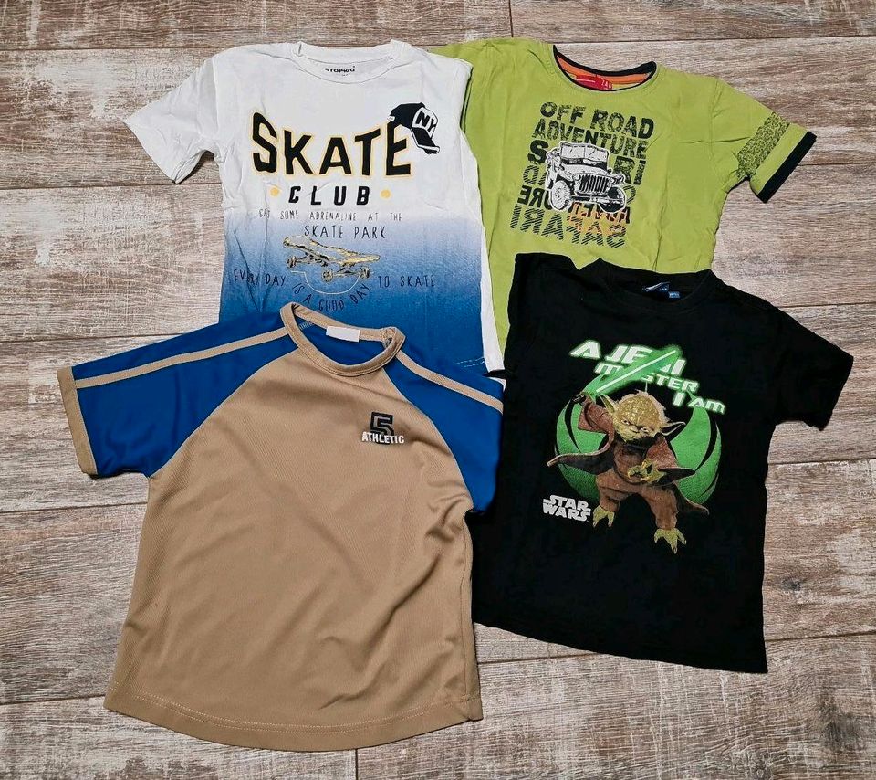 T-shirts gr. 116/122 in Herschweiler-Pettersheim