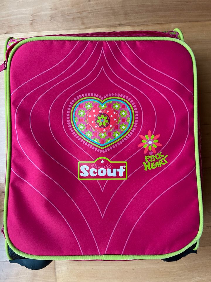 Scout Kinder Trolley Koffer Rollen pink Rollenkoffer  top Zustand in Bielefeld