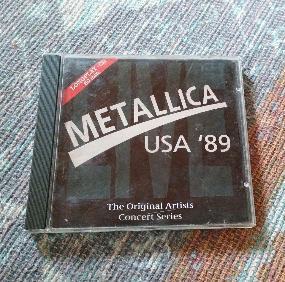 Metallica live USA 89 in Aalen