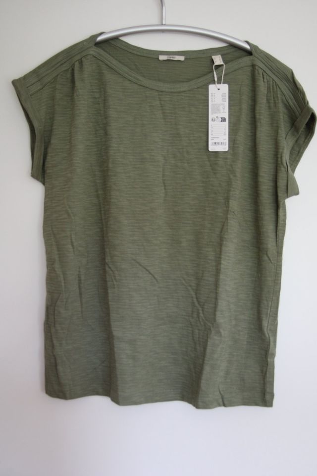 T-Shirt Shirt von ESPRIT grün Gr. L 40/42 Neu mit Etikett in Wunstorf