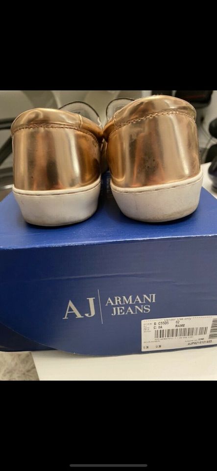 Armani jeans Schuhe Rose Neuwertig in Maintal