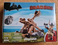 Playmobil Dragons 9245  Grobian mit Katapult Rheinland-Pfalz - Hagenbach Vorschau