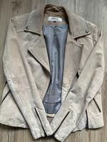 Beige Wildlederjacke, Only, Gr. 36 Düsseldorf - Heerdt Vorschau