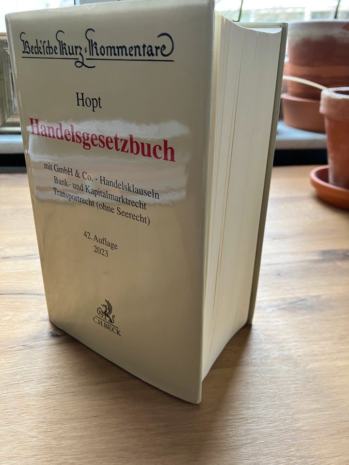 HGB Kommentar Hopt 42. Auflage in Düsseldorf