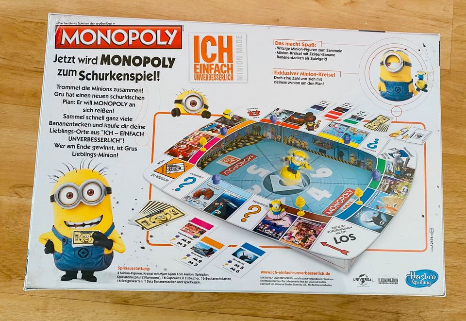 UNBESPIELT! MONOPOLY ICH EINFACH UNVERBESSERLICH MINIONS SPIEL in Essen