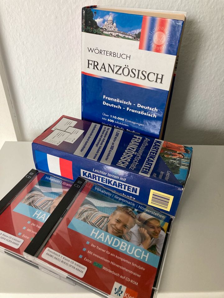 Französisch Lernen: Wörterbuch, Lernkarten und Lern-CD‘s in Hann. Münden
