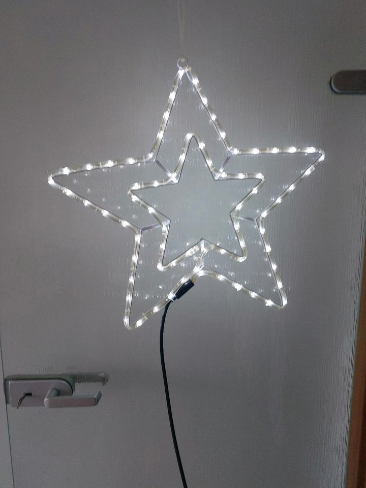 Weihnachtsbeleuchtung LED Stern in Großolbersdorf