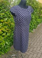 Comma damen megaleichtes Kleid gr.44 blau-weiß,97%Baumwolle West - Unterliederbach Vorschau