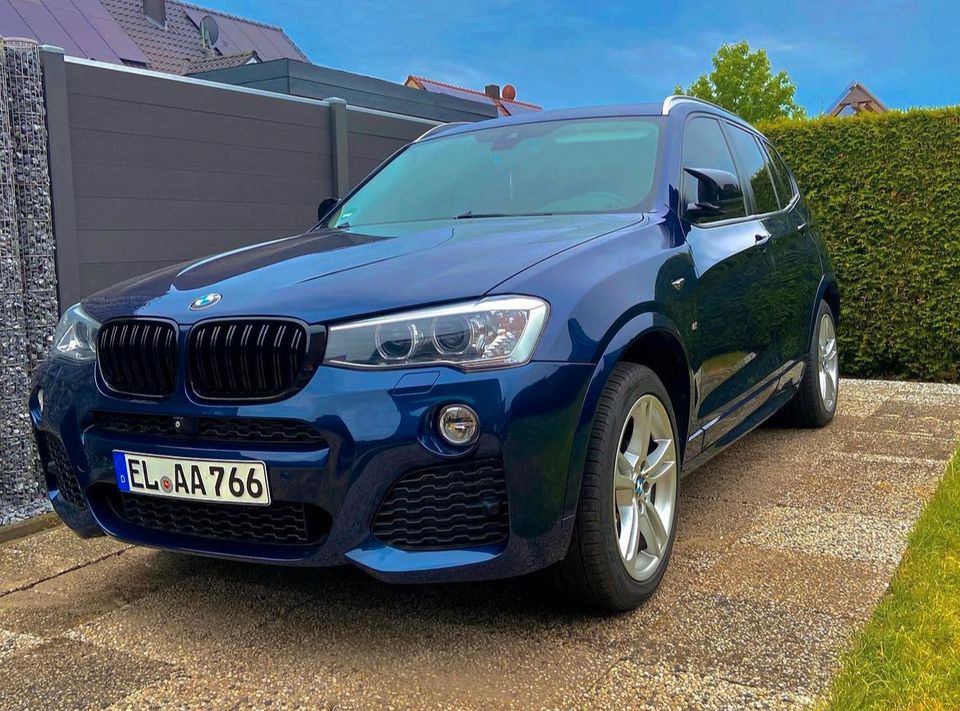 Nieren NEU BMW X3 X4 F25 F26 M Grill Schwarz Kühlergrill Facelift in Bonn