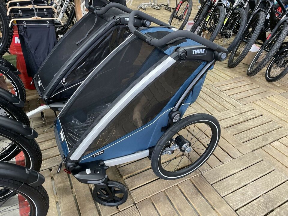 THULE CHARIOT CROSS 1 * Multisport- & Fahrradanhänger UVP 1.099 € in Röhrsdorf