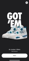 Nike Air Jordan 4 Military Blue EU43/ US 10 Leipzig - Knautkleeberg-Knauthain Vorschau