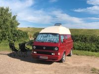 VW T3 WBX 2.1l mit Hochdach, Oldtimer, TÜV bis 2025, WoMo Nordrhein-Westfalen - Spenge Vorschau