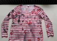 Schickes Shirt von Taifun 42 Bluse Tunika Shirt neuwertig Rot Hessen - Schöffengrund Vorschau