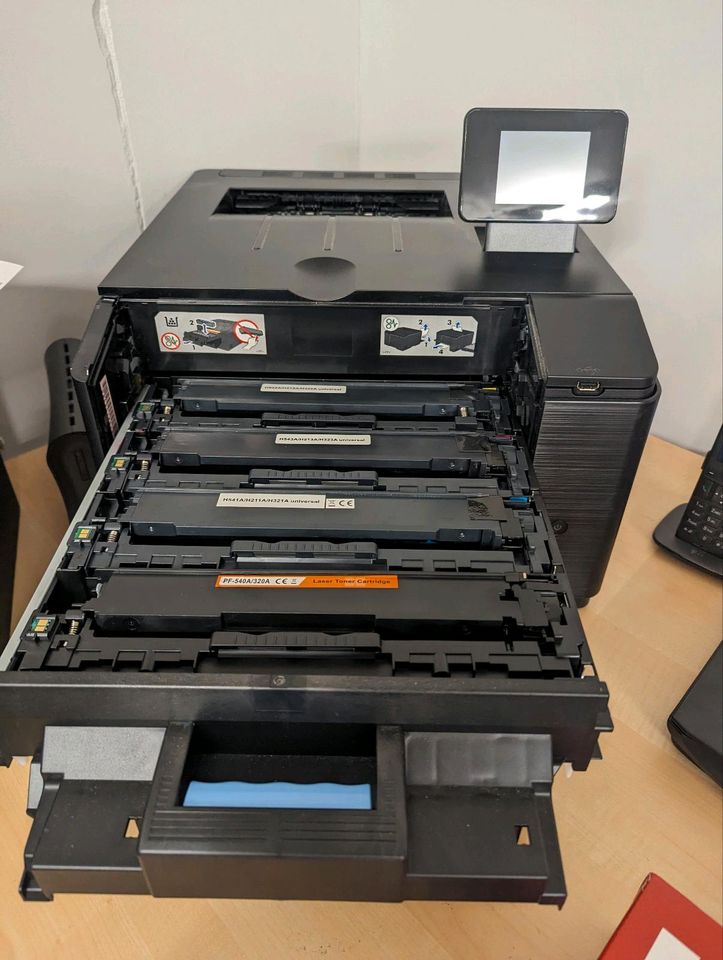 HP Laserdrucker LaserJet Pro 200 color M251nw & Canon Scanner in Dinslaken
