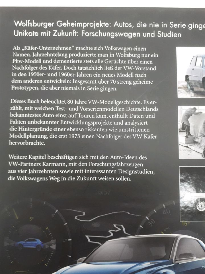 Volkswagen Raritäten Buch Prototypen Studiem 160 Seiten in Overath
